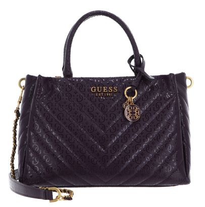 GUESS Jania Society Satchel Amethyst