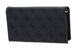 GUESS Laurel SLG Crossbody Flap Wrist Coal Logo