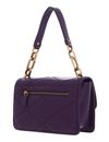 GUESS Cilian Top Handle Flap Bag Amethyst GUESS Cilian Top Handle Flap Bag Amethyst