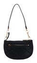 GUESS Cilian Top Zip Saddle Bag Black GUESS Cilian Top Zip Saddle Bag Black