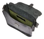 THE BRIDGE Ettore Crossbody Bag M Nero Rutenio Scuro THE BRIDGE Ettore Crossbody Bag M Nero Rutenio Scuro