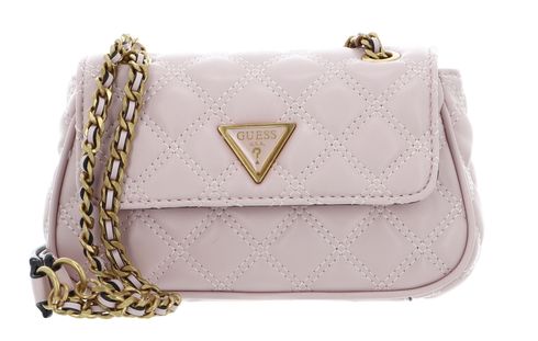 GUESS Giully Mini Convertible Crossbody Flap Light Rose