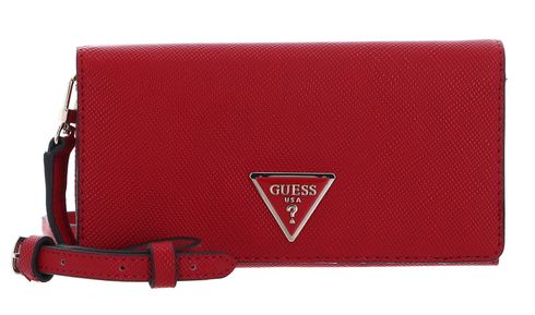 GUESS Laurel SLG Crossbody Flap Wrist Red