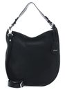 abro Leather Adria Hobo Bag Ay Black / Nickel