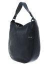 abro Leather Adria Hobo Bag Ay Black / Nickel