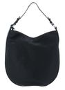 abro Leather Adria Hobo Bag Ay Black / Nickel