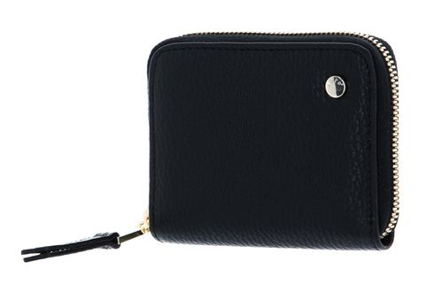 abro Leather Adria Zip Wallet S Black / Gold