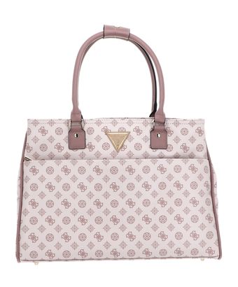 GUESS Wilder Shopper Tote Light Rose Logo