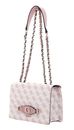 GUESS Izzy Convertible Crossbody Flap Light Rose Logo