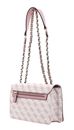 GUESS Izzy Convertible Crossbody Flap Light Rose Logo