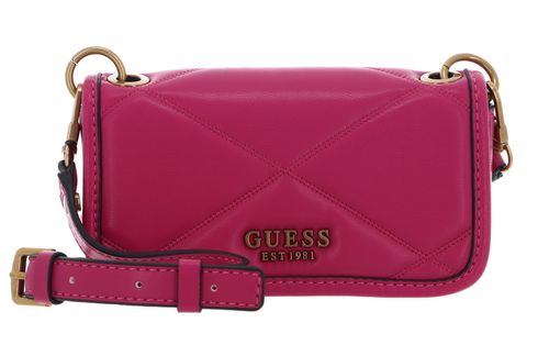 GUESS Cilian Mini Flap Crossbody Bag Fuchsia