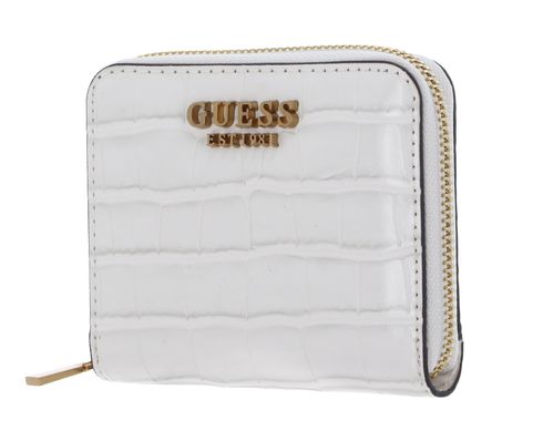 GUESS Laurel SLG Small Zip Around Wallet Stone