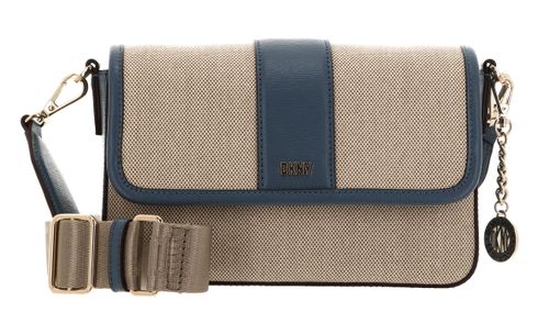 DKNY Bryant Park MD Flap Crossbody Bag Coastal Blue