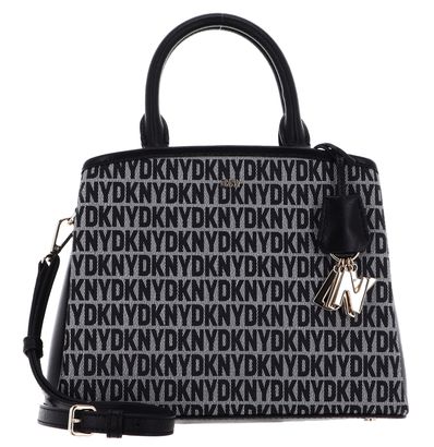 DKNY Paige MD Satchel Logo / Black