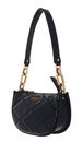 GUESS Cilian Top Zip Saddle Bag Black GUESS Cilian Top Zip Saddle Bag Black