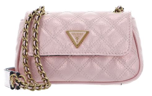 GUESS Giully Mini Convertible Crossbody Flap Light Rose