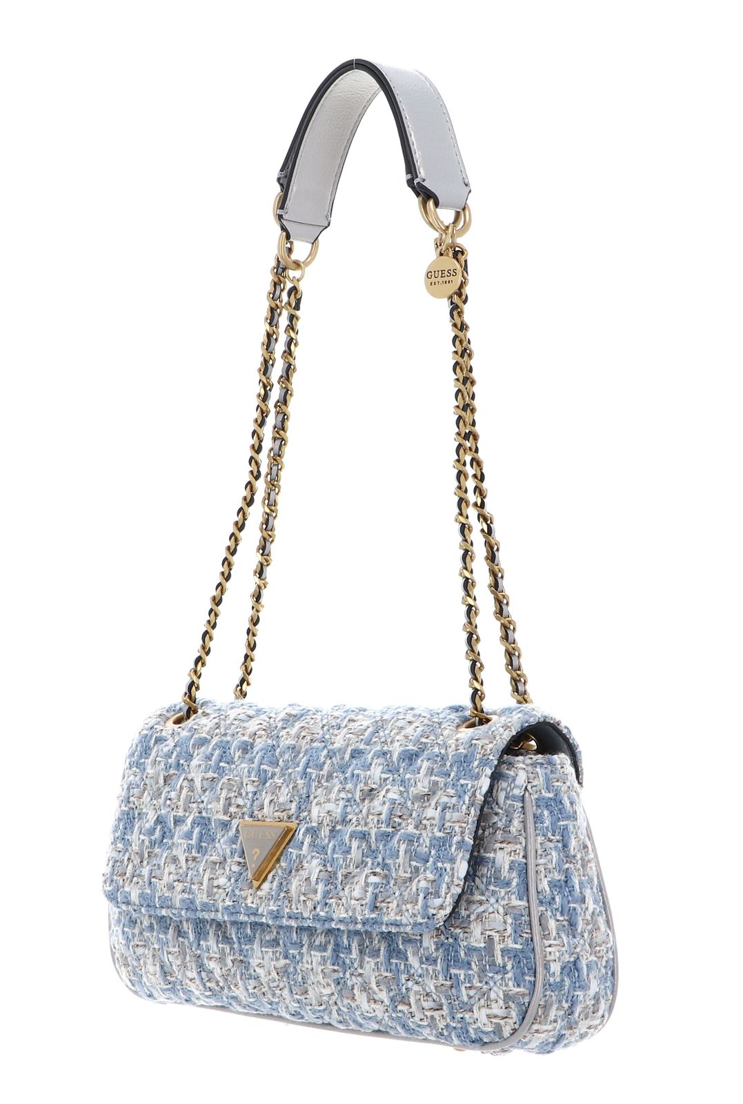 GUESS Giully Convertible Xbody Flap Light Blue Multi | Buy bags  
