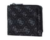 GUESS Mito Card Holder Dark Black