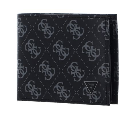 GUESS Mito Billfold Coin Wallet Dark Black