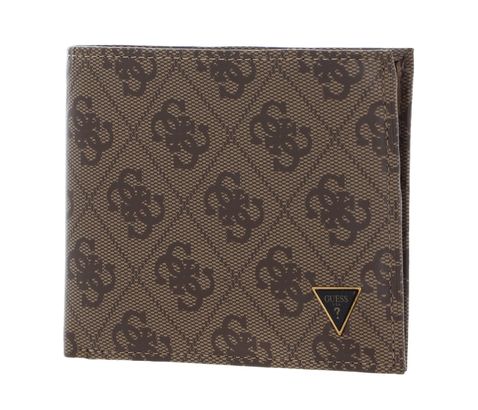 GUESS Vezzola Billfold Coin Wallet Beige / Brown