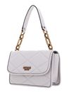 GUESS Cilian Top Handle Flap Bag Stone GUESS Cilian Top Handle Flap Bag Stone
