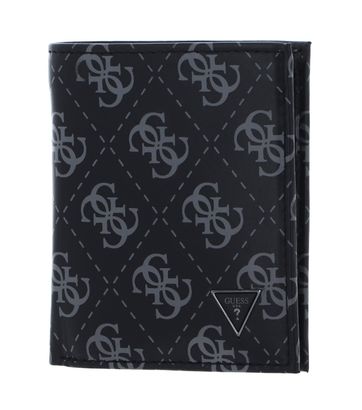 GUESS Mito Small Billfold Wallet With Coinpocket Dark Black