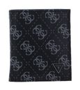 GUESS Mito Small Billfold Wallet With Coinpocket Dark Black GUESS Mito Small Billfold Wallet With Coinpocket Dark Black