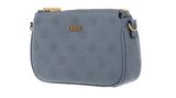 GUESS Izzy Double Pouch Crossbody Light Denim Logo GUESS Izzy Double Pouch Crossbody Light Denim Logo