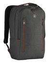 WENGER City Upgrade Computer Backpack With Cross Day Bag Grey