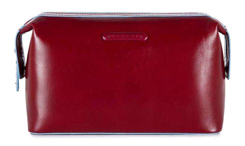 PIQUADRO Blue Square Toiletry Bag Red