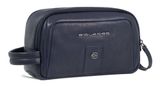 PIQUADRO Carl Leather Beauty Case Night Blue PIQUADRO Carl Leather Beauty Case Night Blue