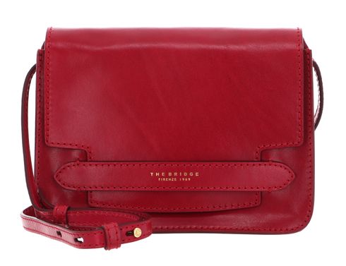 THE BRIDGE Lucrezia Shoulder Bag Berry abb. Oro