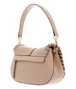 GIANNI CHIARINI Helena Round Saddle Bag Cream