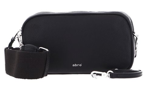 abro Leather Dalia Crossbody Bag Tina L Black / Nickel