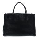 abro Leather Piuma Weaving Businessshopper Busy L Black / Nickel