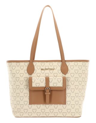 VALENTINO Liuto Shopper Ecru / Multicolor