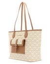 VALENTINO Liuto Shopper Ecru / Multicolor VALENTINO Liuto Shopper Ecru / Multicolor