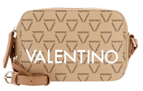 VALENTINO Liuto Camera Bag Beige / Multicolor