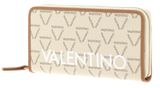 VALENTINO Liuto Zip Around Wallet Ecru / Multi