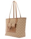 VALENTINO Liuto Shopper Beige / Multicolor VALENTINO Liuto Shopper Beige / Multicolor