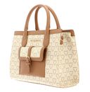 VALENTINO Liuto Shopper Ecru / Multicolor