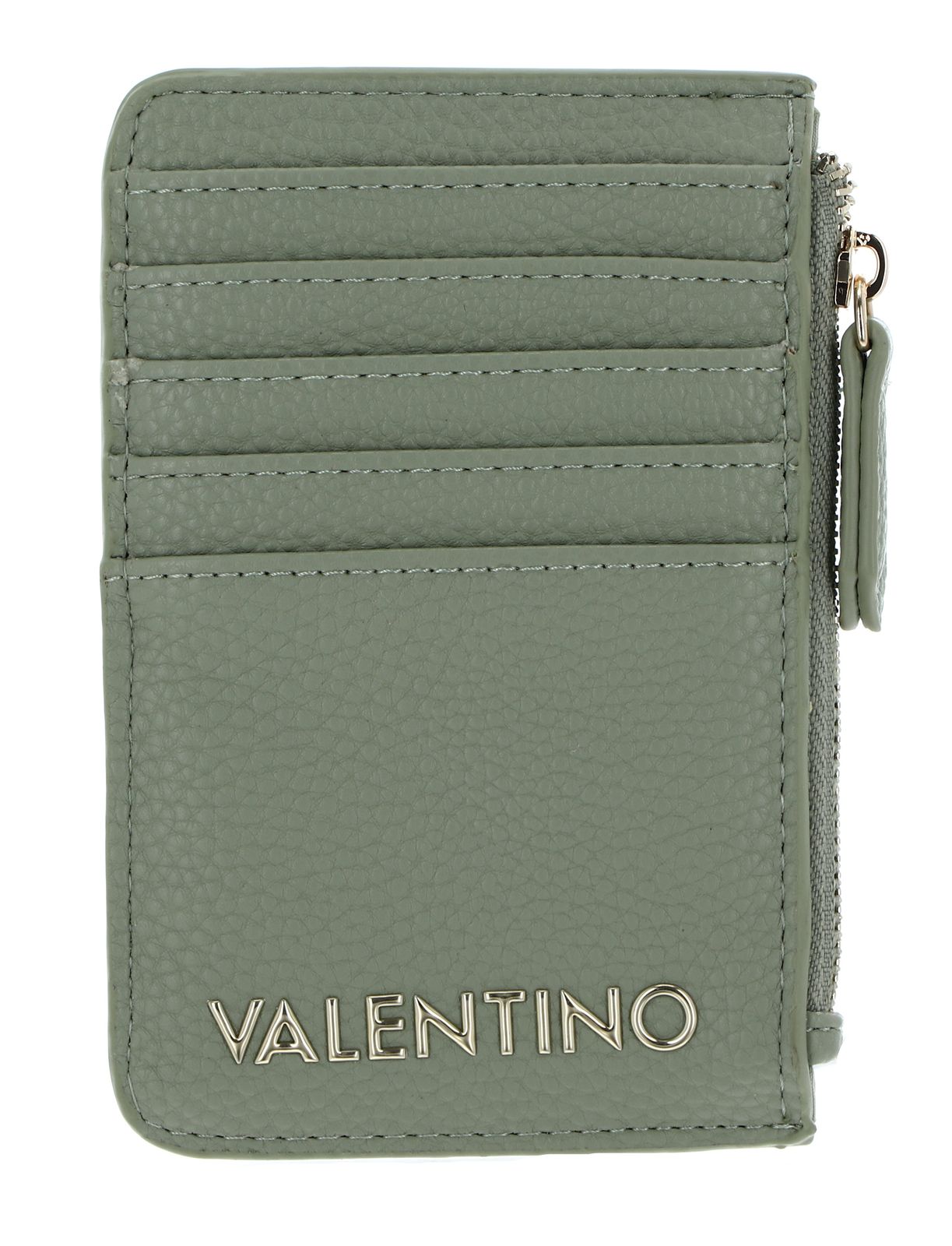 VALENTINO Portacarte Lady Re, Nero/Multicolore, In Pelle, Dimensioni Compatite 13,5x9 Cm, Accessorio Moda Donna, Custodia Per Carte Di Credito