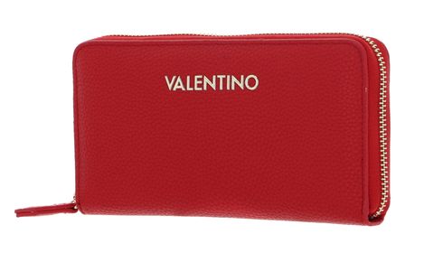 VALENTINO Brixton Zip Around Wallet Rosso