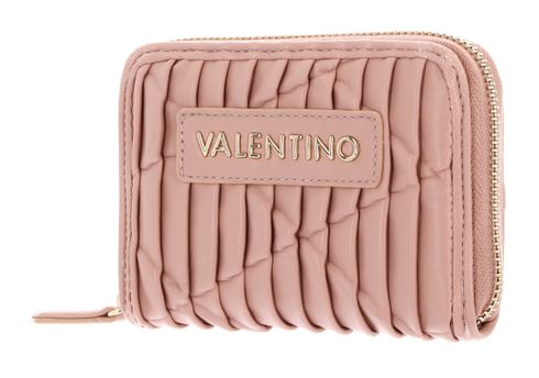 VALENTINO Clapham Re Zip Around Wallet Cipria