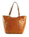 THE BRIDGE Erica Shopping Bag Cognac Oro THE BRIDGE Erica Shopping Bag Cognac Oro