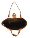 THE BRIDGE Erica Shopping Bag Cognac Oro THE BRIDGE Erica Shopping Bag Cognac Oro