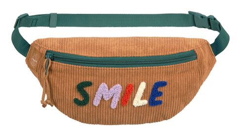 Lässig Little Gang Mini Bum Bag Smile Caramel