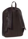BURKELY Antique Round Backpack 14" Dark Brown