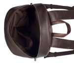 BURKELY Antique Round Backpack 14" Dark Brown