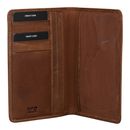 BURKELY Antique Passport Cover Cognac